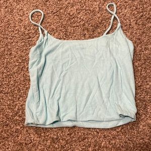 Blue tank top